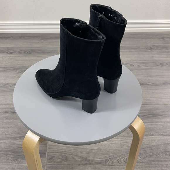 New Robert Clergerie Suede Heeled Boots - Size 6 - Picture 2 of 8